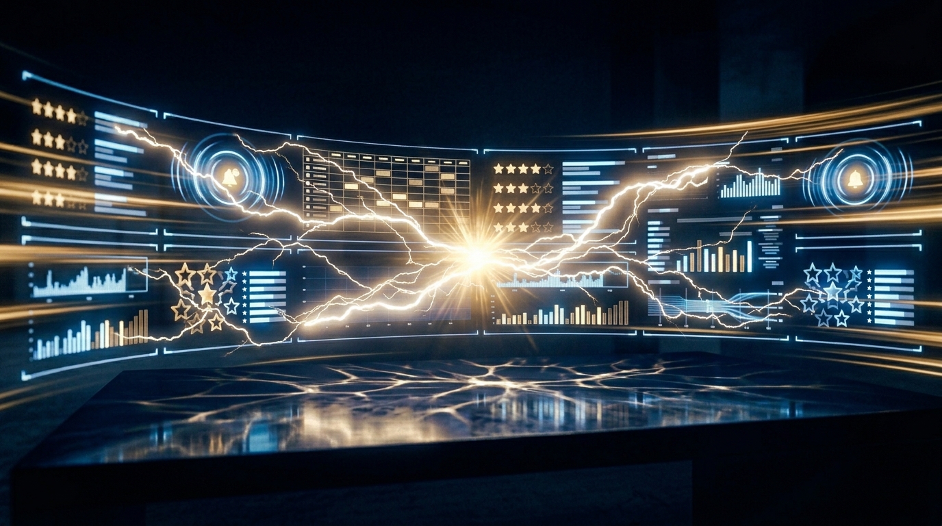 Before and after: outdated website vs professional ZapFlowMatic design