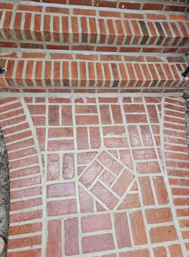 Brick and stone pointing work by Leveled Up Masonry in Philadelphia